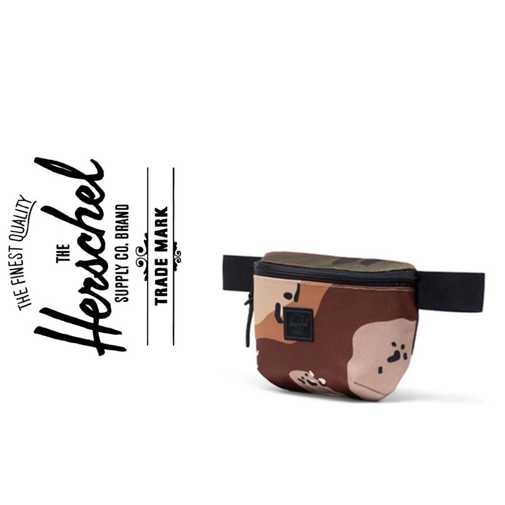 HERSCHEL FOURTEEN DESERT CAMO/WOODLAND CAMO WAIST BAG FANNIE PACK